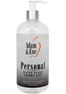 Adam And Eve Personal Water Based Lubricant 16oz
