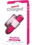 Charged Positive Rechargeable Waterproof Vibe - Pink
